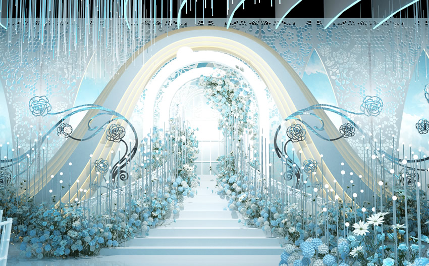 嵩明釡香烙馍村水晶厅效果展示